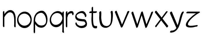 Gentrio Whimshi Font LOWERCASE