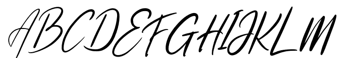 Genttenilo Font UPPERCASE