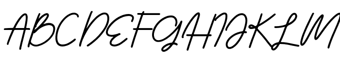 Geofanny Regular Font UPPERCASE