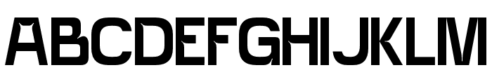 Geoforce Regular Font UPPERCASE