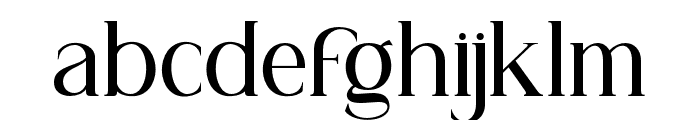 Geogira-Medium Font LOWERCASE