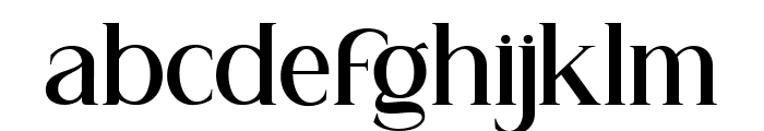 Geogira Semi Bold Font LOWERCASE