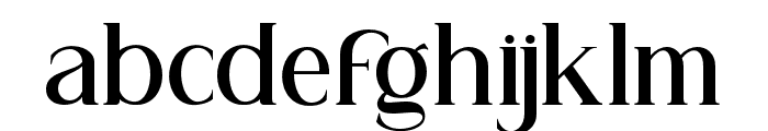 Geogira-SemiBold Font LOWERCASE