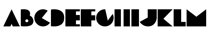 Geometrical Font UPPERCASE