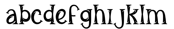 George Asher Font LOWERCASE