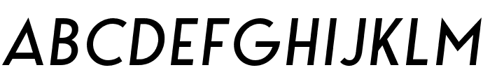 George-Italic Font UPPERCASE