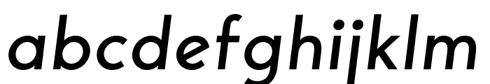George-Italic Font LOWERCASE