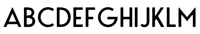 George Round Font UPPERCASE