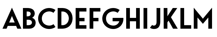 George-SemiBold Font UPPERCASE