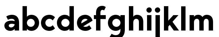 George-SemiBold Font LOWERCASE