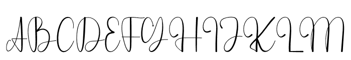 George Signature Font UPPERCASE