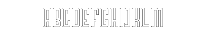 Georgent Font UPPERCASE
