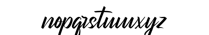 Georgerithe Font LOWERCASE