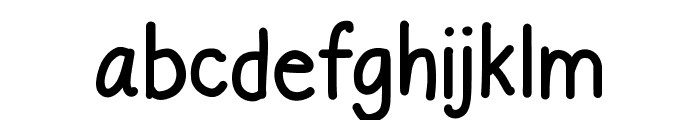 Georgette Regular Font LOWERCASE