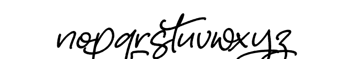 Georgia Angely Italic Font LOWERCASE