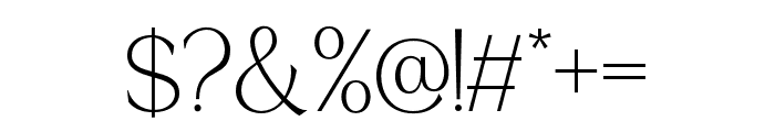 GeorgiaBallpark-Serif Font OTHER CHARS