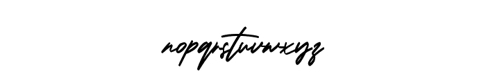 Georgiess Signature Font LOWERCASE