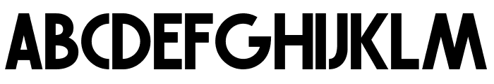 Georgio Typeface Regular Font UPPERCASE