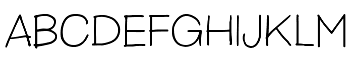 Georude-Regular Font UPPERCASE