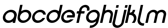Geotype-BoldItalic Font LOWERCASE