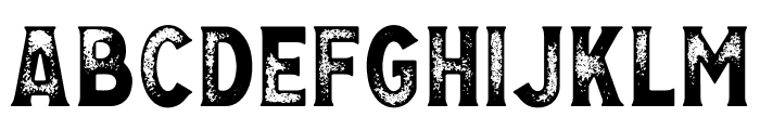 Geovano Serif Rough Font LOWERCASE
