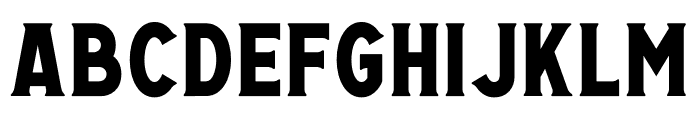 Geovano Serif Font UPPERCASE