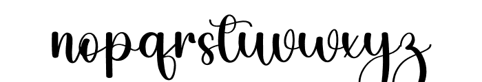 Geovany Wedding Font LOWERCASE