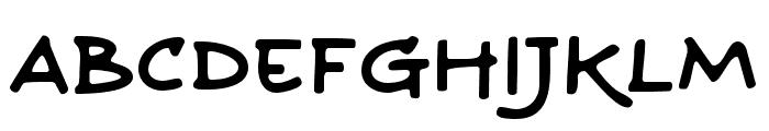 GeraldRegular Font LOWERCASE