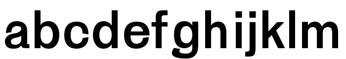 Gerard-regular Font LOWERCASE