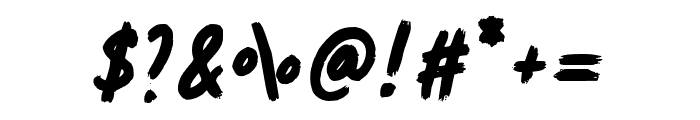 Gerbox Font OTHER CHARS