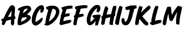 Gerbox Font UPPERCASE