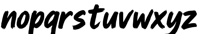 Gerbox Font LOWERCASE