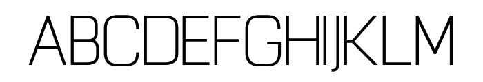 Gercoff Light Font LOWERCASE