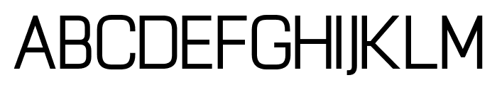 Gercoff Semi-Bold Font UPPERCASE