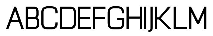 Gercoff Semi-Bold Font LOWERCASE