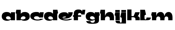 Gerig-Regular Font LOWERCASE