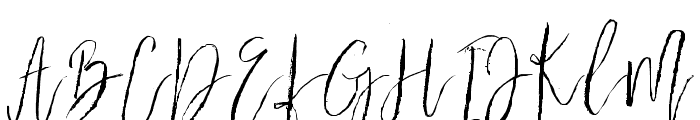 Geristy Regular Font UPPERCASE