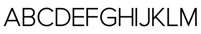 Gerkco Font LOWERCASE