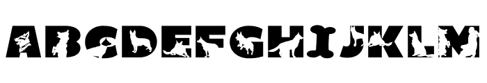 German Shepherd Font LOWERCASE