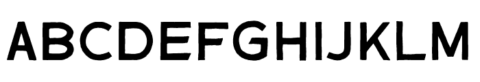 Geronide-Regular Font UPPERCASE