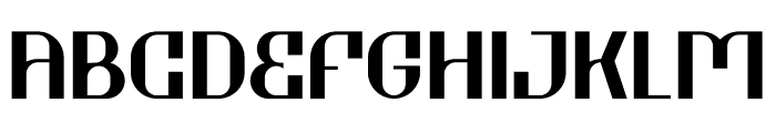 Gerosaf Font LOWERCASE