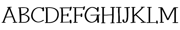 GeroviedRegular Font UPPERCASE