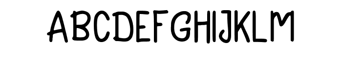 Gerrock Regular Font UPPERCASE