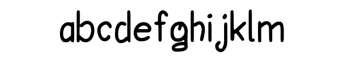 Gerrock Regular Font LOWERCASE