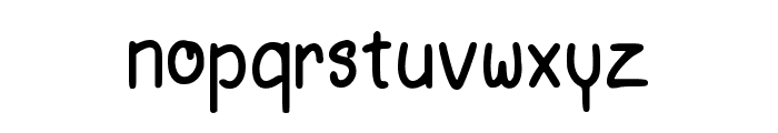 Gerrock Regular Font LOWERCASE