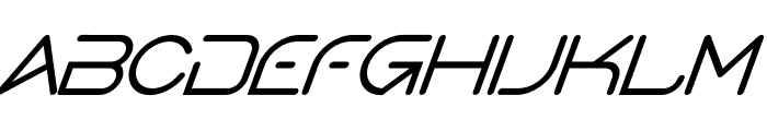 Gerth Italic Font LOWERCASE