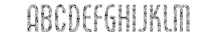 Gerush Light Font UPPERCASE