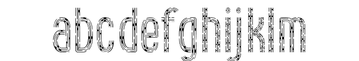 Gerush Light Font LOWERCASE