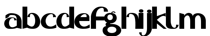 Gesbay-Regular Font LOWERCASE