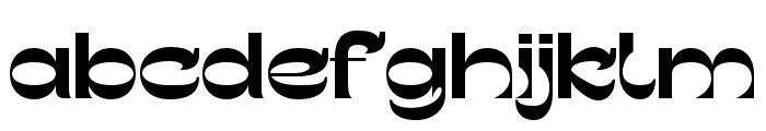 Gesego-Regular Font LOWERCASE